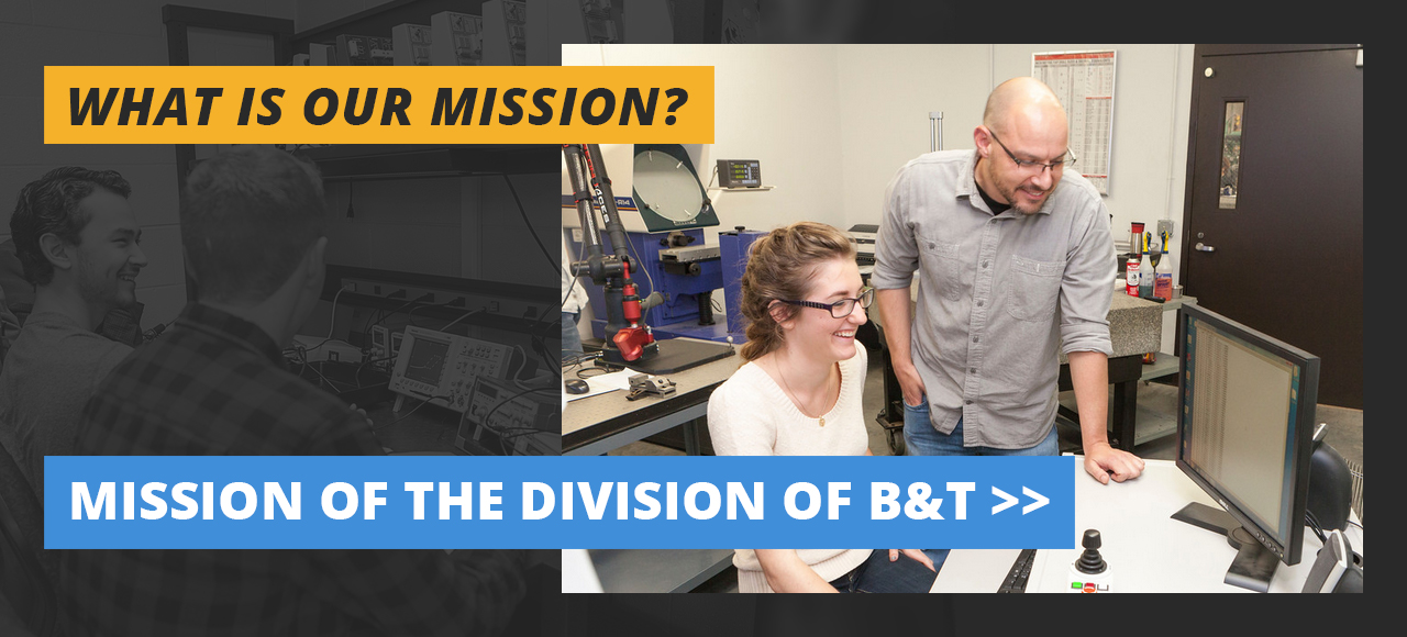 Mission of the Division of Business and Technologies