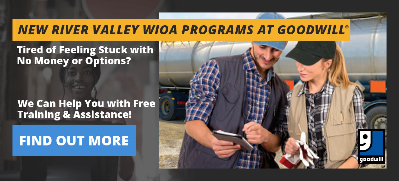 New River Valley WIOA Programs at Goodwill