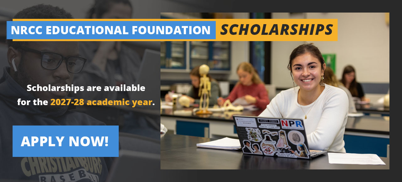 The NRCC Educational Foundation Scholarship application is now open for the 2027-28 academic year