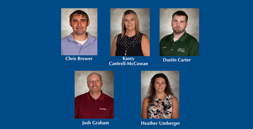 NRCC welcomes five new faculty members