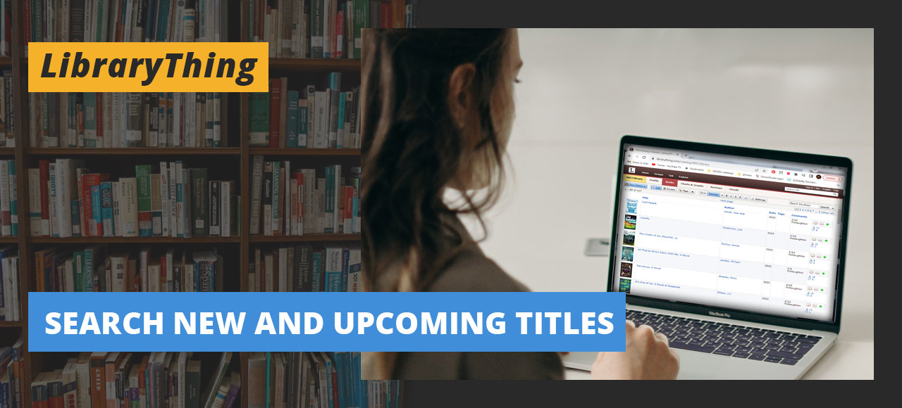 search for new and upcoming books