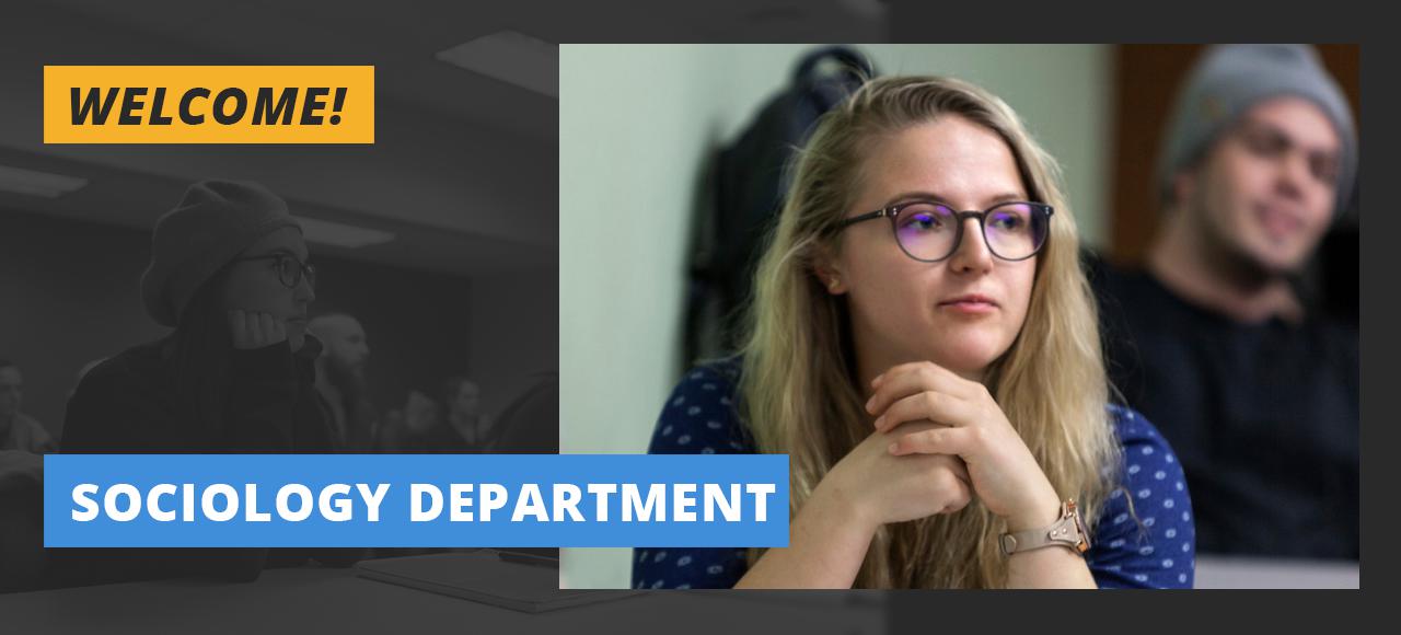 Welcome to the Sociology Department Website