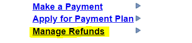 manage refunds